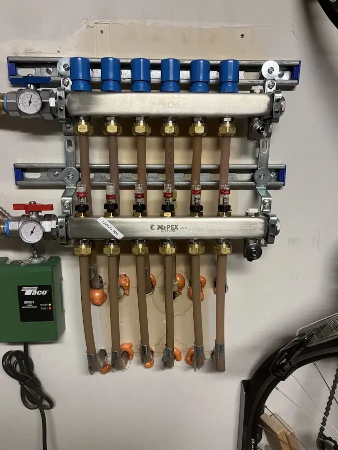 Plumber performing Leak Detection at a residential property in Contra Costa Centre